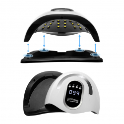 LED / UV nagellampa SUN X10 MAX 280W med timer och sensor