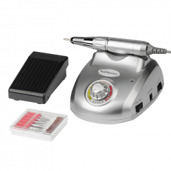 Elektrisk nagelfil / fotfil Nail Master DM208 40W silver