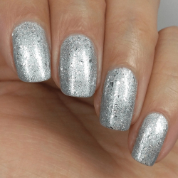 Glittrig gellack Excellent Easy för naglar 141 silver 6g