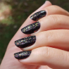 Gellack Excellent Easy med glitterflingor för naglar 001 6g