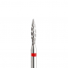 Diamant slip 2,1 mm flamformad tornado (fine / röd)