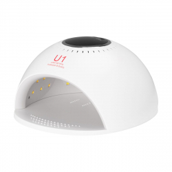 LED / UV nagellampa U1 84W vit med timer och sensor