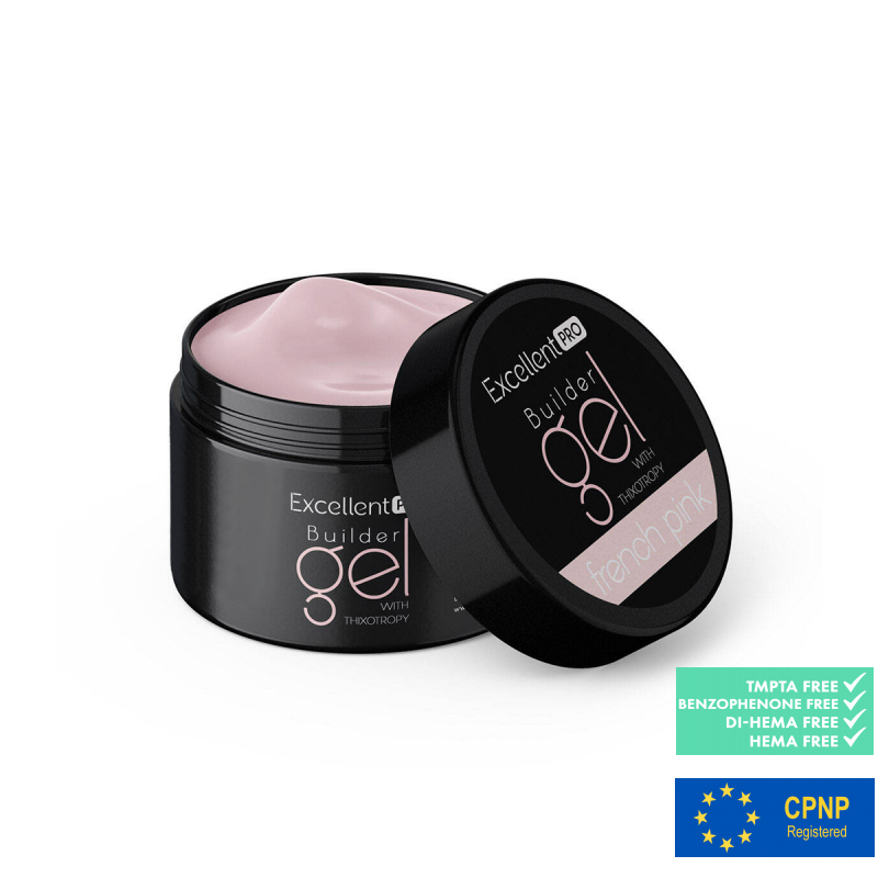 UV gel french pink Excellent med tixotropi 5g