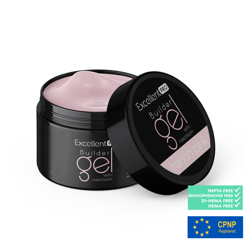 UV gel french pink Excellent med tixotropi 15g