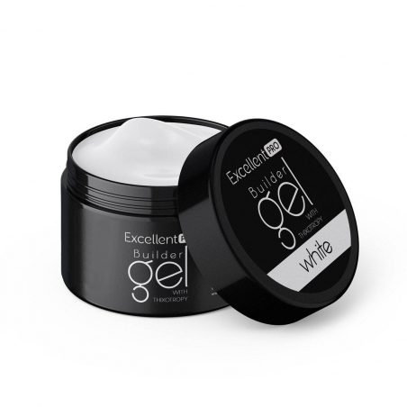 HEMA FREE vit UV gel Excellent med tixotropi för naglar 15g