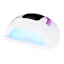 LED / UV nagellampa GLOW S1 168W vit / rosa