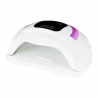 LED / UV nagellampa Glow S1 168W vit / rosa