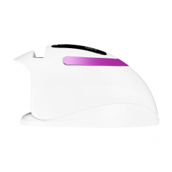 LED / UV nagellampa Glow S1 168W vit / rosa