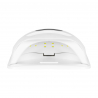 LED / UV nagellampa Glow S1 168W vit / rosa