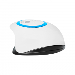 LED / UV nagellampa GLOW V1 168W vit / blå