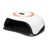 LED / UV nagellampa GLOW V1 168W vit / guld