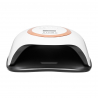 LED / UV nagellampa GLOW V1 168W vit / guld
