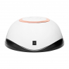 LED / UV nagellampa GLOW V1 168W vit / guld