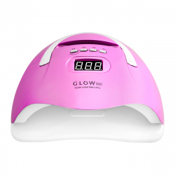 LED / UV nagellampa GLOW F2 RP 220W rosa