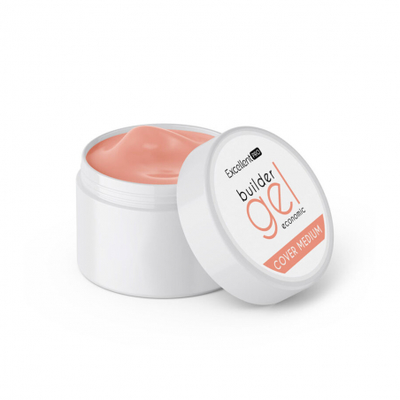 HEMA FREE cover medium UV gel Excellent Economic för naglar 5g