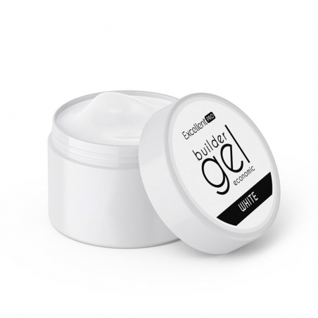 HEMA FREE vit UV gel Excellent Economic för naglar 15g