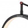 Half Moon Glow MX3 svart lampa