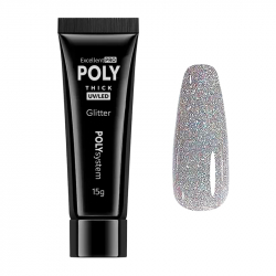 Polygel Diamond Glitter Excellent POLYsystem holografisk 15g