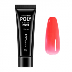 Polygel röd Neon Excellent POLYsystem 15g