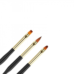 Allt i ett nagelpenslar / liner 3st set