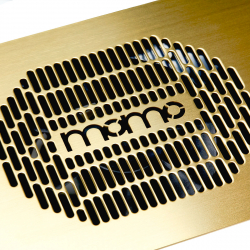 Inbyggningsbar utsug / dammuppsamlare MOMO S41 25W guld