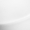 Arbetspall AM-304G vit / guld med ryggstöd