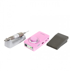 Portabel elektrisk nagelfil / fotfil SAEYANG MARATHON K38 MINI rosa